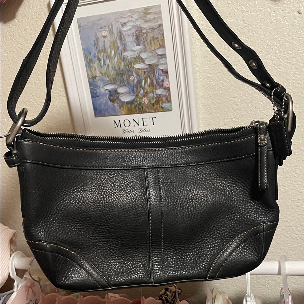COACH Leather Shoulder Bag